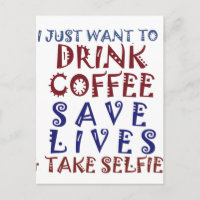 I Just want to drink coffee Save lives