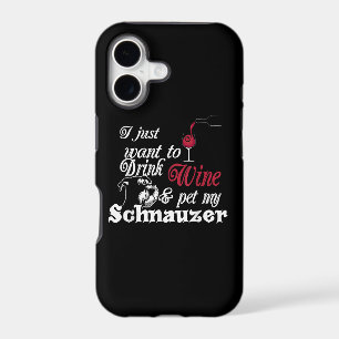 I Just Want To Drink Wine & Pet My Schnauzer Gift