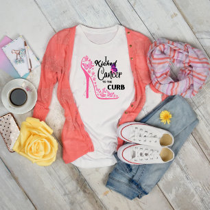 I Kicked Cancer To The Curb T-Shirt