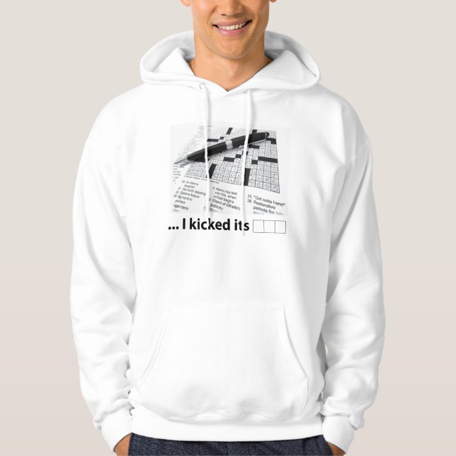 I kicked it hoodie (Front)