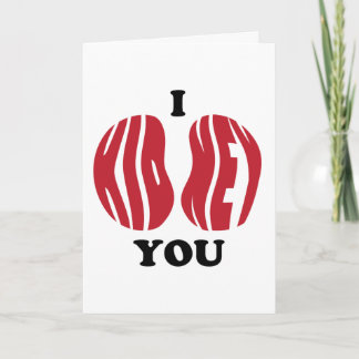 I Kidney You Holiday Card