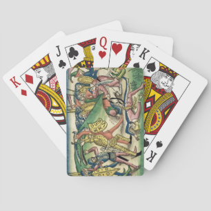 I Kings 15 16 War between Asa and Baasha, from the Playing Cards