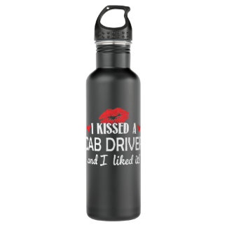 I Kissed a Cab Driver Design Married Dating Annive 710 Ml Water Bottle