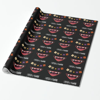 I Kissed A Vampire, Wrapping Paper