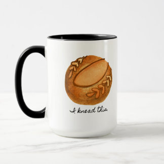 I Knead This, Sourdough Bread Coffee Mug