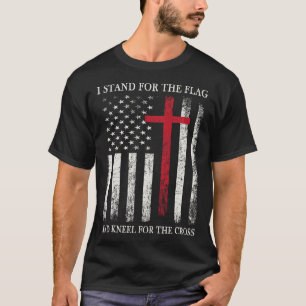 I Kneel For The Cross Shirt For Independence Day