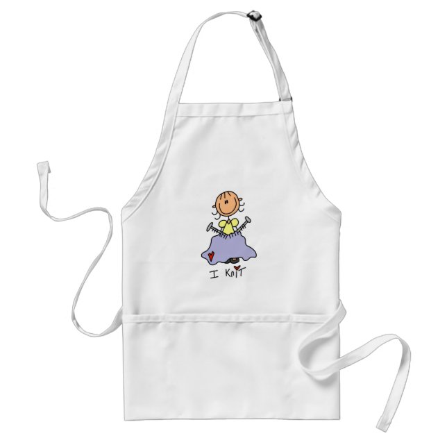 I Knit Standard Apron (Front)