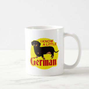 I Know A Little German Coffee Mug