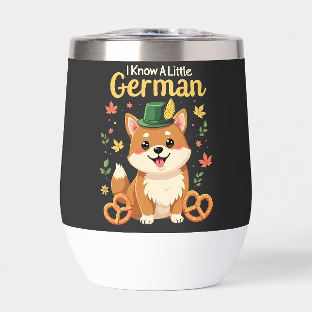I Know a Little German Octoberfest Pretzel (Front)