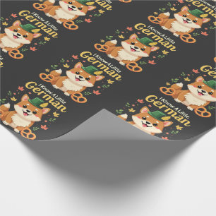 I Know a Little German Octoberfest Pretzel Wrapping Paper