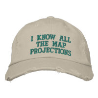 I know all the map projections