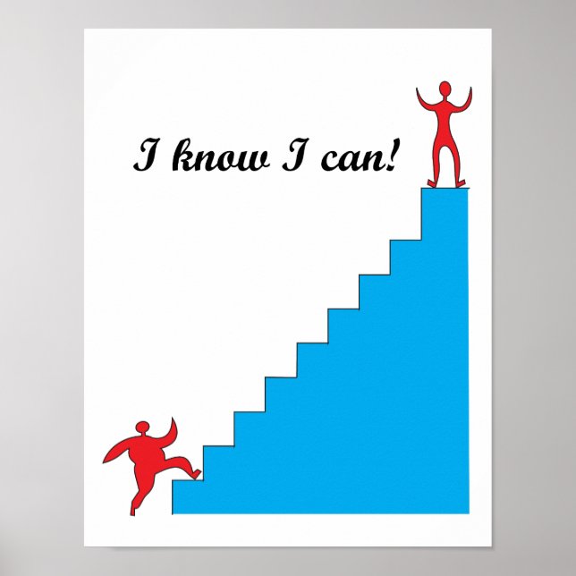 I know I can! Poster (Front)