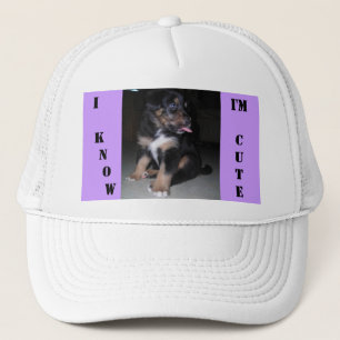I KNOW, I'm CUTE Trucker Hat