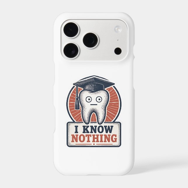 I Know Nothing Funny Tooth Meme (Back)