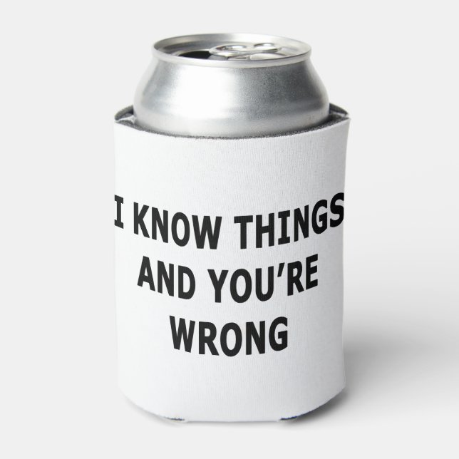 I Know Things Can Cooler (Can Front)
