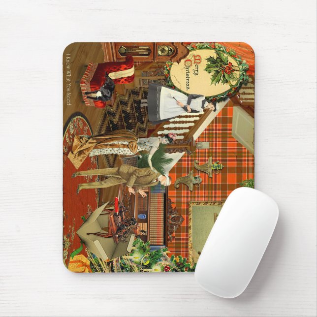  I Know What You Need Mouse Pad (With Mouse)