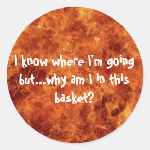 I know where I'm going Stickers