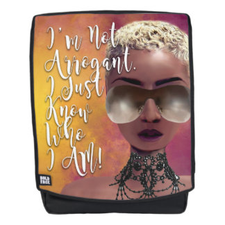 I Know Who I Am Affirmation Backpack