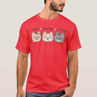 I Know You Know Lee Know Funny Wordplay Cat Mom Ca T-Shirt
