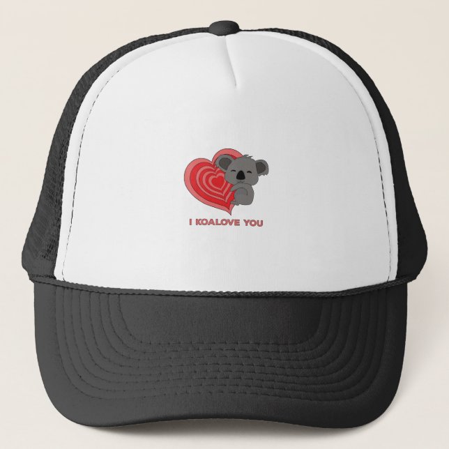 I Koalove You Trucker Hat (Front)