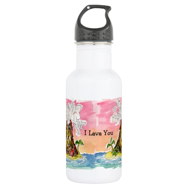 I Lava You 532 Ml Water Bottle (Front)