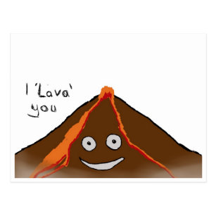I Lava You - Set of Postcards