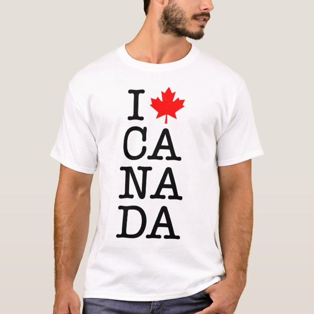 I [LEAF] Canada T-Shirt (Front)