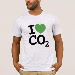 I Leaf CO2 - Carbon Dioxide Love Gardener Men's T-Shirt