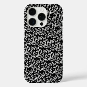 I Left My Garage To Be Here This Better Be Good iPhone 16 Pro Case