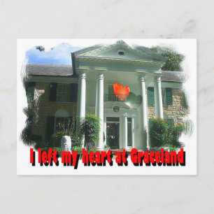 I Left My Heart At Graceland Postcard