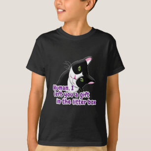 I Left You a Gift Cat T-Shirt