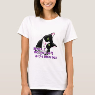 I Left You a Gift Cat T-Shirt
