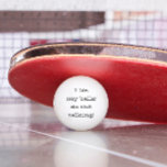 I Let My Balls Do The Talking Funny<br><div class="desc">This design was created though digital art. It may be personalised in the area provide or customising by choosing the click to customise further option and changing the name, initials or words. You may also change the text colour and style or delete the text for an image only design. Contact...</div>