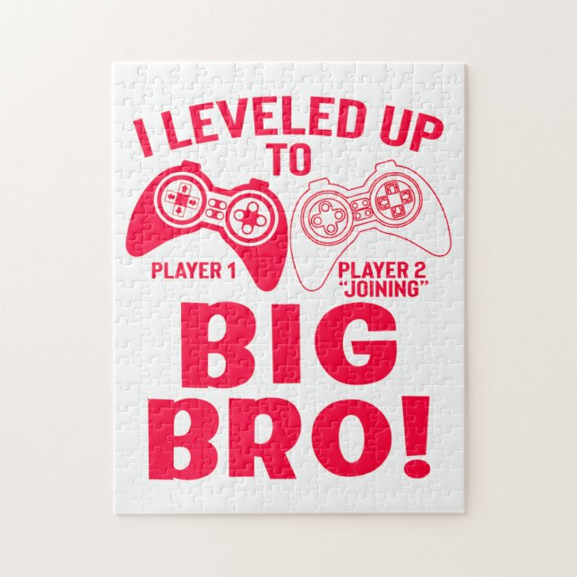 "I LEVELED UP TO BIG BRO! JIGSAW PUZZLE (Vertical)