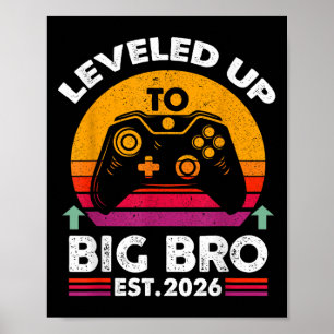 I Leveled Up To Big Brother 2026 Funny Big Bro Ann Poster