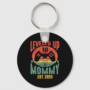 I Leveled Up To Mommy 2026 Pregnancy Announcement  Key Ring