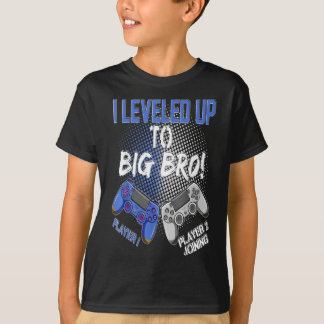 I Levelled up to Big Bro Promoted To Big Brother T-Shirt