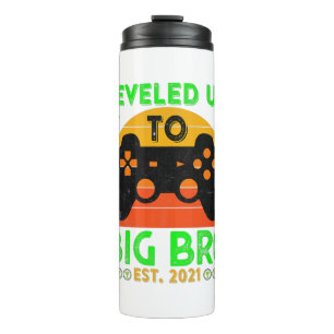 I Levelled Up To Big Brother 2021 Gamer Gift Thermal Tumbler