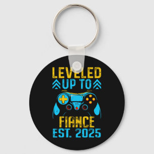 I Levelled Up To Fiance 2025 Gamer Groom Just Enga Key Ring