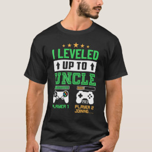 I Levelled Up To Uncle Est 2023 Pregnancy Announc T-Shirt