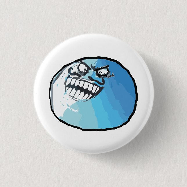I Lied Rage Face Meme 3 Cm Round Badge (Front)