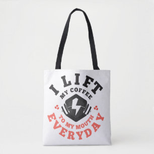 I Lift Everyday (Salmon) Tote Bag