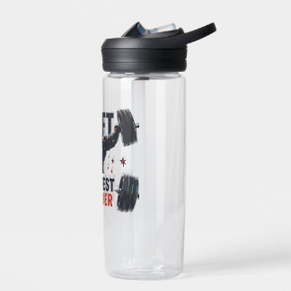  I Lift, I Manifest, I Conquer Water Bottle