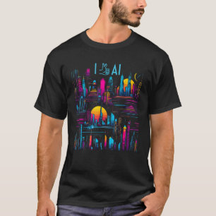 I like AI, Two Thumbs Up City from Artificial Inte T-Shirt