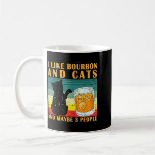 I Like And Cats And Maybe 3 People Gift Coffee Mug
