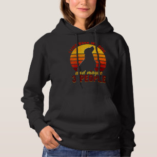 I Like Beer My Dog And Maybe 3 People Dog And Bee Hoodie