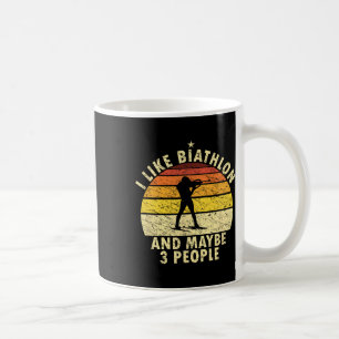 I Like Biathlon Funny Biathlonist Wintersport Cros Coffee Mug