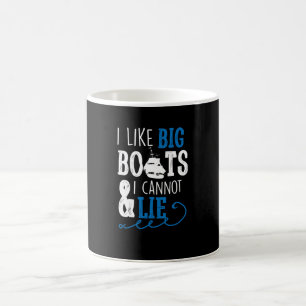 I Like Big Boats And I Cannot Lie Boating Coffee Mug