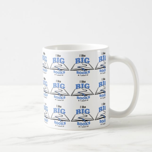 I like Big Books Coffee Mug (Right)