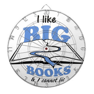 I like Big Books Dartboard
